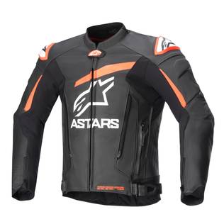 Alpinestars Skinnjacka GP Plus R v4 Svart/Röd Fluo - Jackor Onroad - D469920 - 1