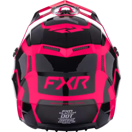 Clutch Evo Helmet Black/Razz - Skoterhjälmar - 91180 - 2