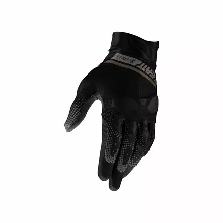 Leatt Handske ADV X-Flow 5.5 Short Stealth Svart/Grå - Handskar Onroad - D508280 - 2