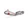 Akrapovic Evolution Line (Titanium) YZ 250 F 2014-18 WR 250 F 2017-2019 - Komplett avgassystem - D103450 - 1