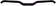 CFR Misfit Styre smalt 1/2" 1/8 Svart/Rosa - Styren - D465810 - 1