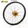 Haan wheel SX&SXF&EXC MODELS 03-14, HSB 03-13 21-1,60 BLACK RIM/GOLD HUB - Kompletta hjul - D130110 - 1