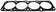 Orbitrade topplockspackning - Motordelar Inombordare - D75470 - 1