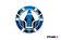 Puig Fuel Cap Cover Mod. Radical Kawasaki C/Blue - Dekaler - D185180 - 1