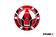 Puig Fuel Cap Cover Radical Kawasaki C/Red - Dekaler - D183280 - 1
