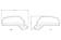 Puig Hand Guards Yamaha Mt-09 Tracer 18'- C/Clear - Handskydd - D260930 - 1