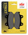 Sbs Bromsklossats Ceramic - Bromsbelägg - D106810 - 1