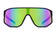 Spect Red Bull Dash Sunglasses Matt Black w Blue-Green Mirror - Solglasögon - D440250 - 1
