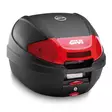 Givi E300N2B 30 ltr. MONOLOCK® top black,uni fitting kit inc - Hårda väskor - D483630 - 1