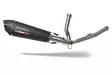 GPR SuzukiV-Strom 650 2021/2024 e5 GP EVO4 BLACK TITANIUM MFS - Komplett avgassystem - D498960 - 1