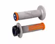 ODI EMIG PRO V2 Lock-On Grip Grey / Orange - Handtag - D490170 - 1