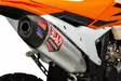 Yoshimura Slip-On KTM 500EXC-F/350EXC-F 2024 RS-12 Stainless w/ Alu muffler - Komplett avgassystem - D492690 - 3