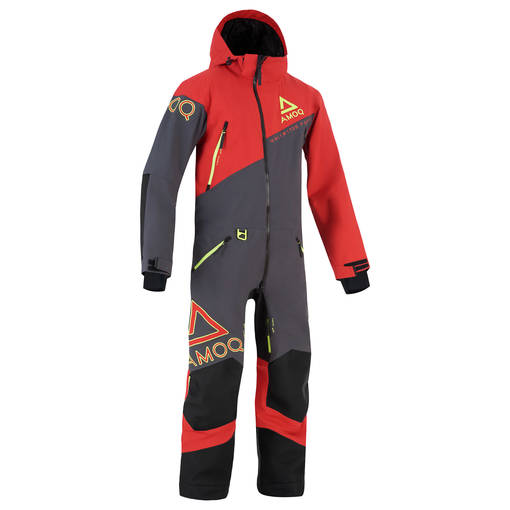 AMOQ Eclipse V2 Overall 20K Dk Grey/Red/HiVis - Skoteroveraller - D454740 - 1