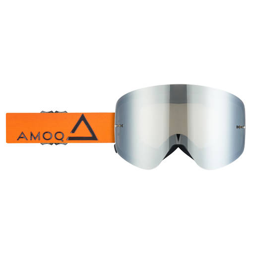AMOQ Vision Magnetic Crossglasögon Orange-Black - Silver Mirror - Goggles Onroad - D417460 - 1