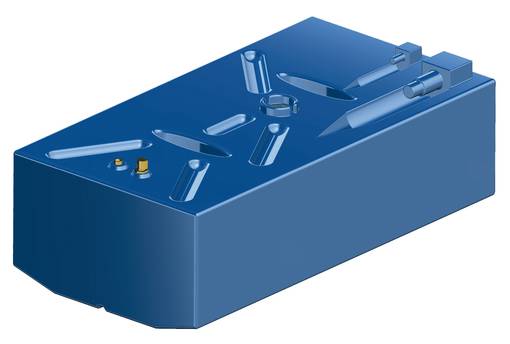 Bränsletank 1200x640x370 239 l (bensin) - Bränsletankar & Dunkar - D210730 - 1