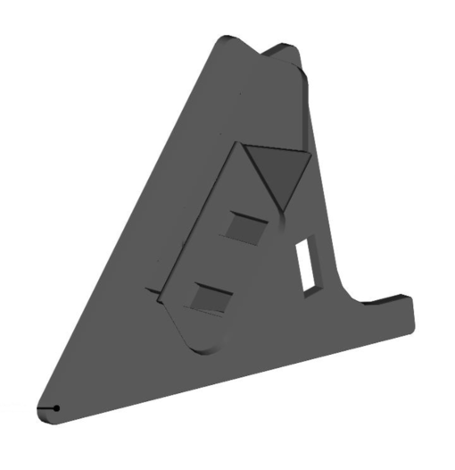 DFK Främre Nedre List Höger svetsad Can-Am Maverick Trail - Ram- & chassidelar - D432470 - 1