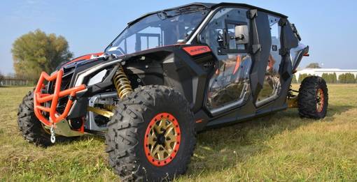 DFK Komplett värmehytt med torkare/spolning Can-Am Maverick X3 MAX 2018- - Ram- & chassidelar - D418260 - 1