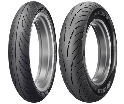 Dunlop Elite 4 160/80B16 80H Multi-Tread TL Re. - Custom-Touring - D107370 - 1