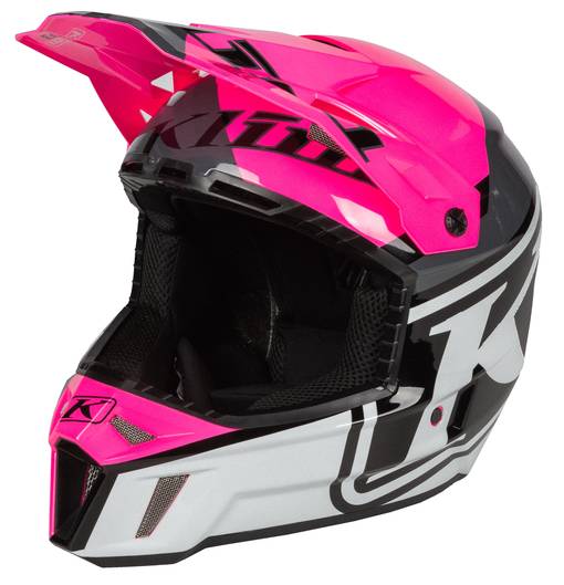 F3 Helmet ECE Disarray - Knockout Pink - Skoterhjälmar - 61080 - 1