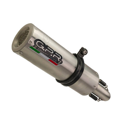 GPR Yamaha Mt-07 2014/2016 e3 EC-Approv. full line exhaust M3 Inox - Komplett avgassystem - D407760 - 1