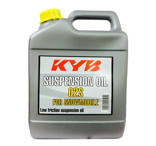 KYB snowmobile suspension oil O2S 5 liter - Gaffelolja - D95320 - 1