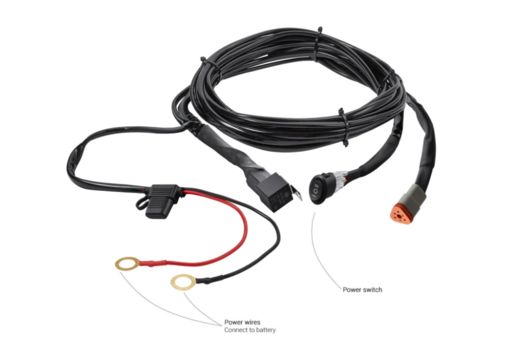 Kinwons Ledningsats DRL/3 Max 300W för en Lampa - Arbetsbelysning - D256070 - 1