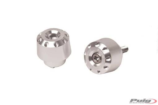 Puig Bar End Aluminum Bmw R1200R 15' C/Silver - Styrtillbehör - D184990 - 1