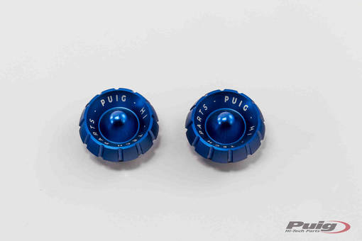 Puig Can End Bar Mod. Thruster Universal C/Blue - Styrtillbehör - D186290 - 1