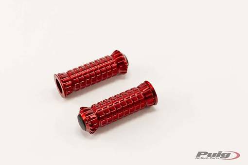 Puig Footpegs R-Fighter Piloto Rig/Left C/Red - Fotpinnar - D185880 - 1