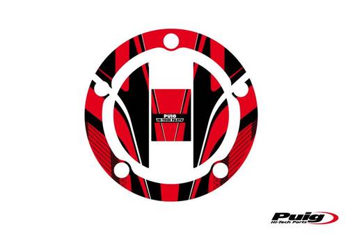 Puig Fuel Cap Cover Radical Suzuki C/Red - Dekaler - D183290 - 1