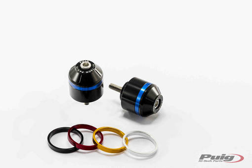 Puig Short Bar End W/Rings Yamaha Mt-03 16'C/Black - Styrtillbehör - D185540 - 1