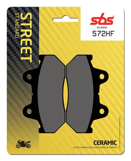 Sbs Bromsklossats Ceramic - Bromsbelägg - D106810 - 1