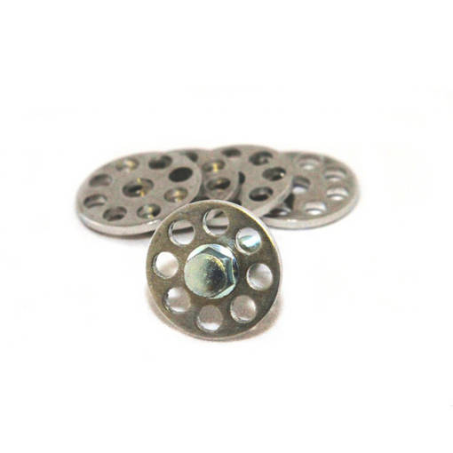 Scar Alu Washers - for M6 bolts - Outside diameter 18mm - 10 pieces - Bultar & Bultserier - D461640 - 1