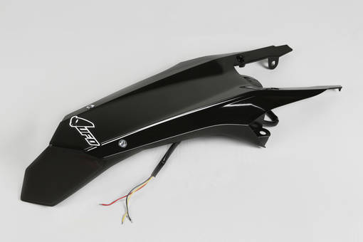 UFO Bakskärm Enduro LED HVA TE/FE 125-501 2014-16 Svart 001 - Stänk- & kedjeskydd - D386310 - 1