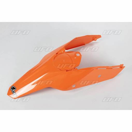 UFO Bakskärm ink sidopaneler KTM125-525 SX/SXF 07-10 Orange - Stänk- & kedjeskydd - D32310 - 1