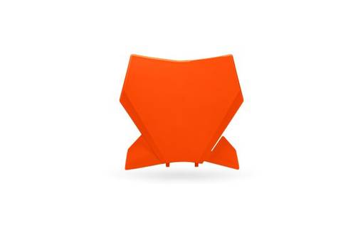 UFO Nummerplåt SX/SX-F 125-450 23-.. Orange 127 - Nummerplåtar - D441410 - 1