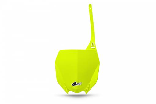 UFO Nummerplåt YZ250F 19-23 YZ450F 18-22 Fluo Gul DFLU - Nummerplåtar - D418300 - 1