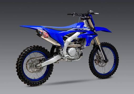 Yoshimura YZ450F 23 RS-12 Stainless Full Exhaust, FS SS/AL/CF - Komplett avgassystem - D455270 - 1