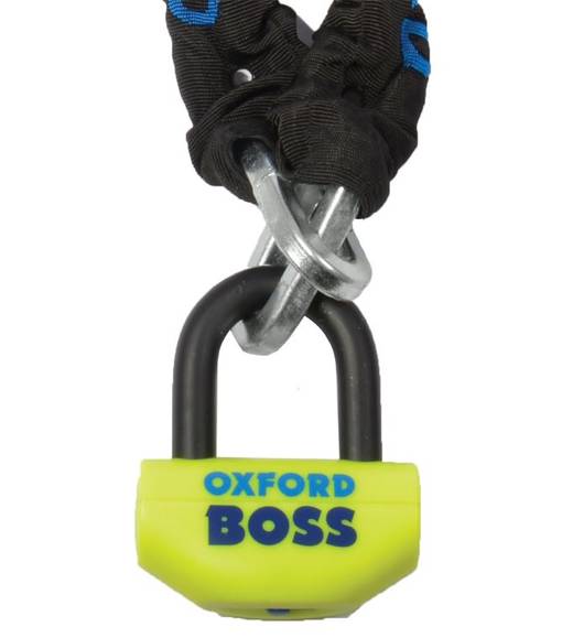 OXFORD Boss Lås + kätting med ögla 2,5m - Lås & Säkerhet - 35630 - 1