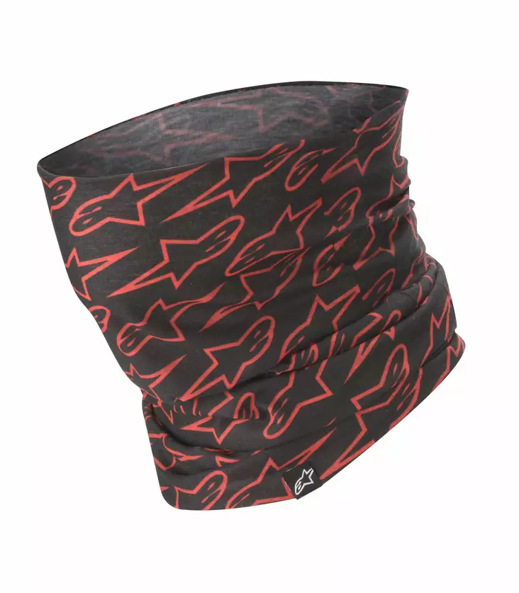 Alpinestars Neck warmer Contours Black/Red - Mössor / Hjälmhuvor - D470390 - 1