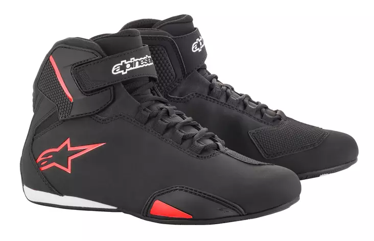 *Alpinestars Sko Sektor Svart/Röd - Stövlar & Skor Onroad - D150880 - 1