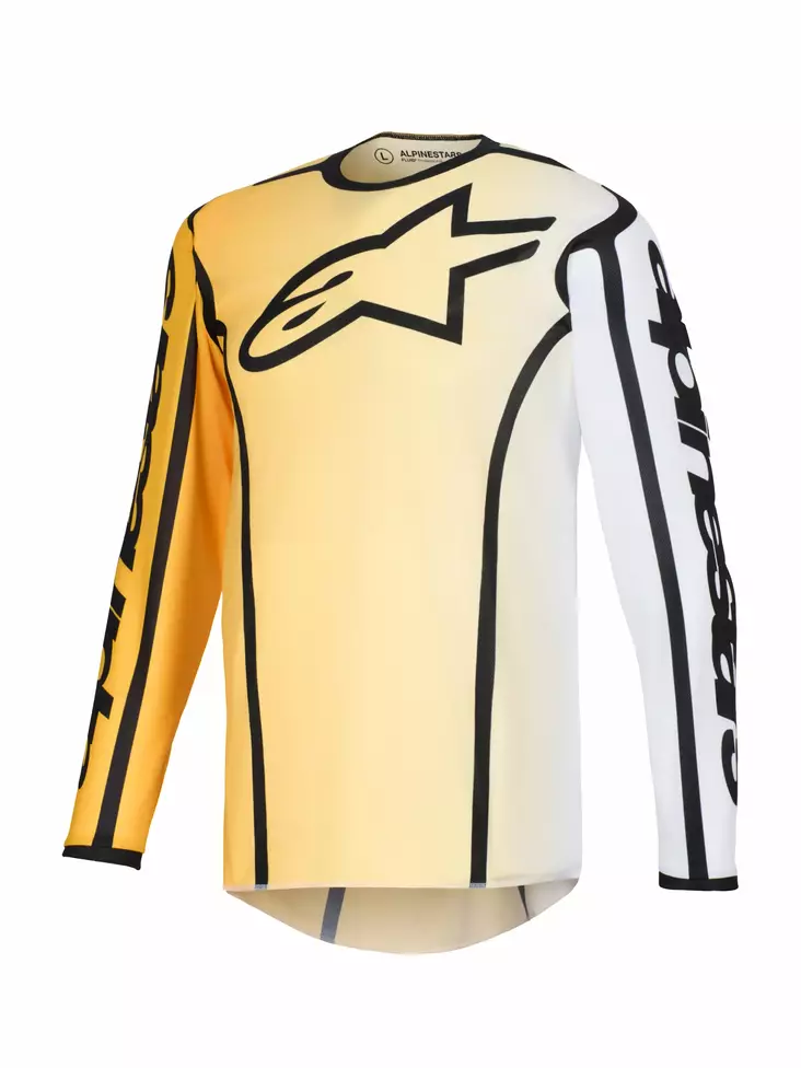Alpinestars Tröja Fluid Apex Gul/Svart - Tröjor Offroad - D493060 - 1