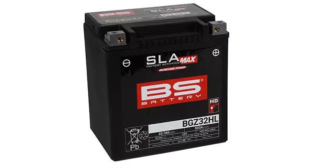 BS Battery BGZ32HL (FA) SLA MAX - Sealed & Activated - Batteri & Laddning - D506010 - 1