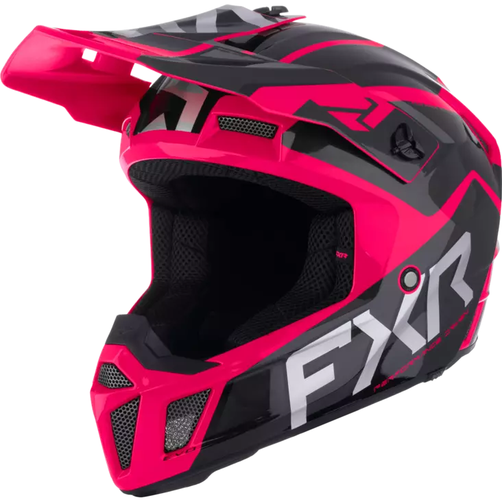 Clutch Evo Helmet Black/Razz - Skoterhjälmar - 91180 - 1