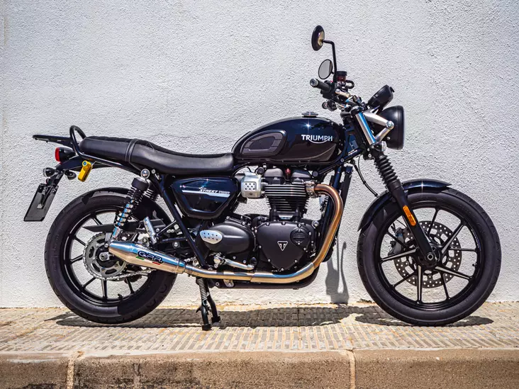 GPR TriumphStreet Twin 900 2020/2021 e4 VINTACONE DSP - Ljuddämpare - D498420 - 1
