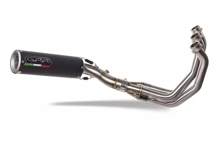GPR YamahaTracer 900 GT 2018/2020 M3 BLACK TITANIUM FS - Komplett avgassystem - D498270 - 1