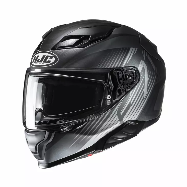 HJC Helmet F71 Catos Svart/Grå MC5SF - Skoterhjälmar - D508710 - 1