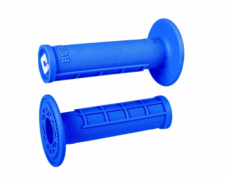 ODI Glue-On Grip Half-Waffle MX Single-Ply (Ruffian) Blue - Handtag - D490240 - 1