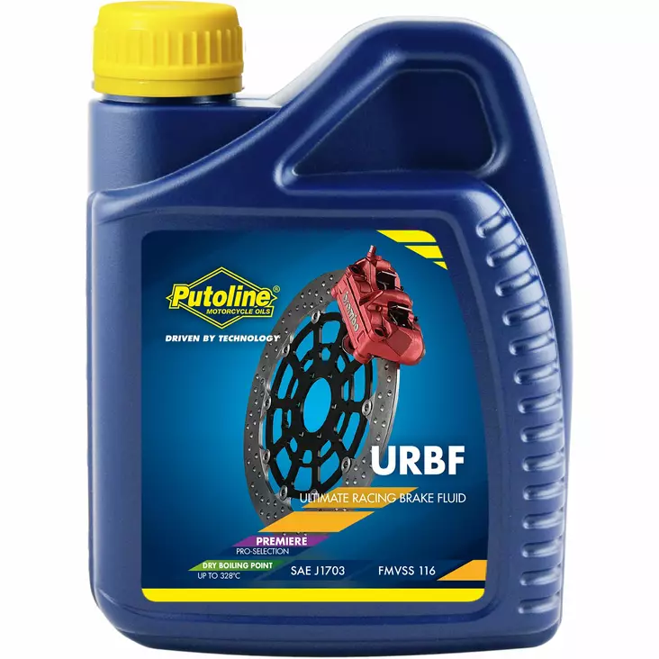 Putoline Brakefluid DOT 4 URBF- 500 ml (12) - Bromsvätska - D526850 - 1