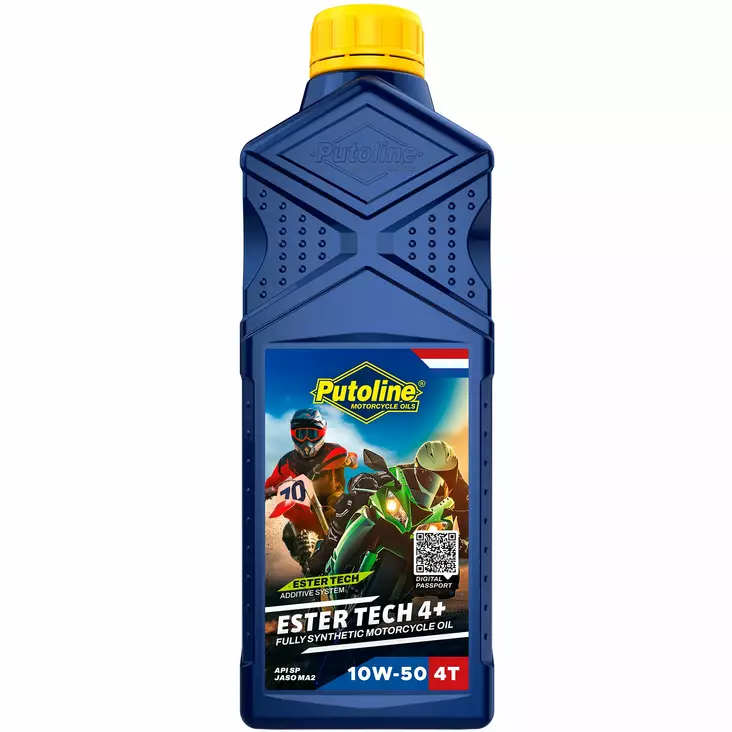 Putoline Ester Tech 4+ 10W-50- 1L (12) - Fyrtaktsolja - D526820 - 1